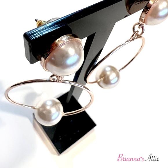 Circle Drop Earring with Beads, 2.5" - Picture 7 of 7